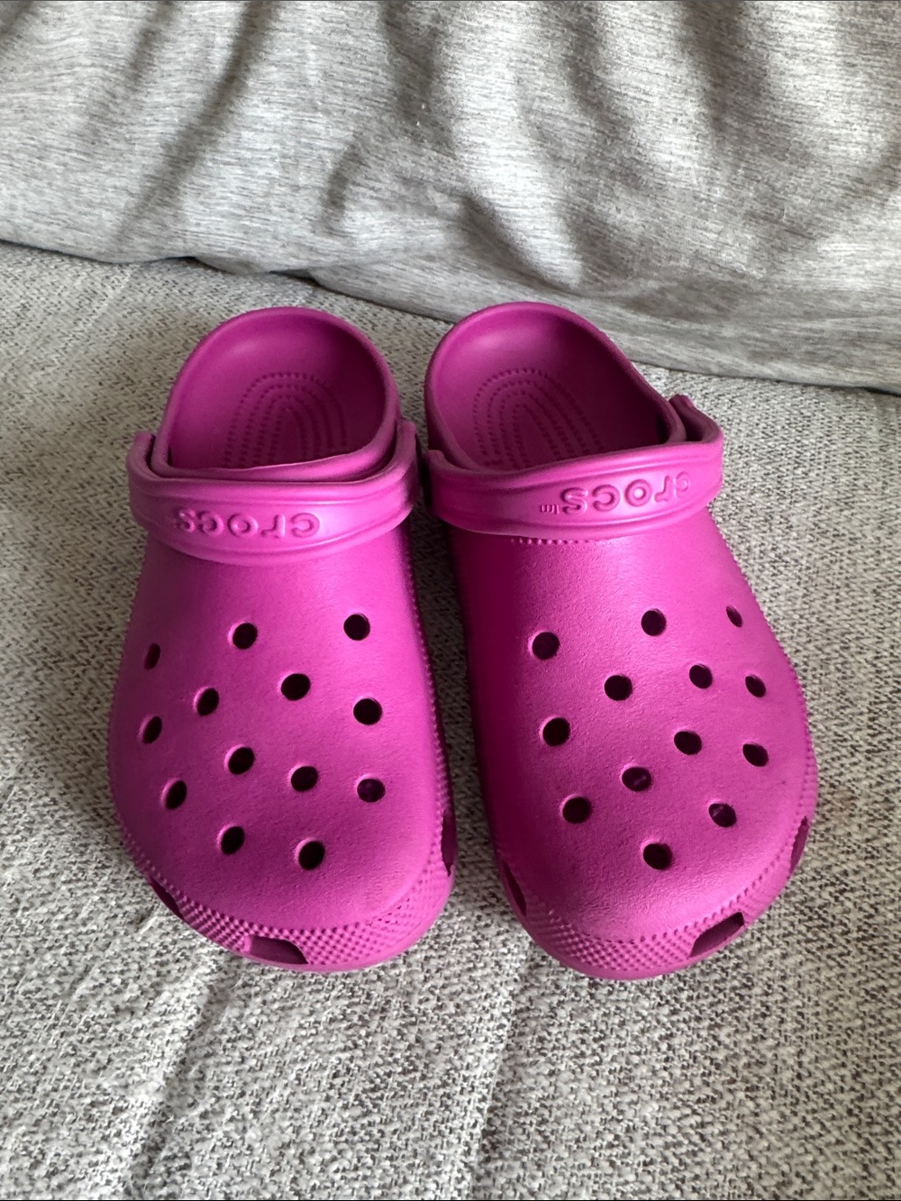 Hot pink/ fuchsia CROCS